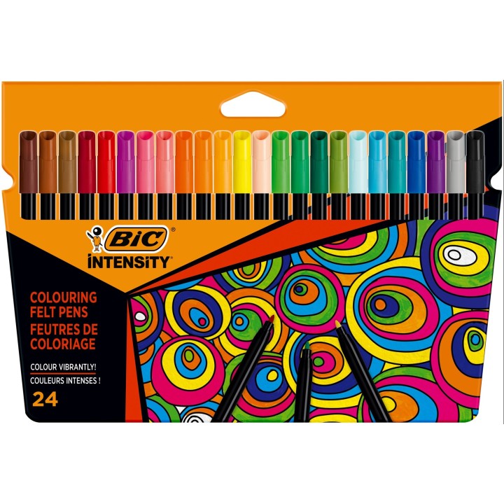 FLAMASTRY BIC INTENSITY UP 978035 MIX*24