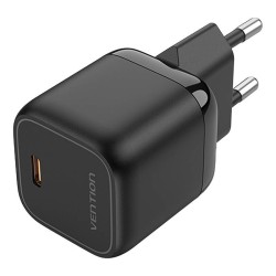 ŁADOWARKA SIECIOWA VENTION FAKB0-EU USB-C GAN 30W (CZARNA)