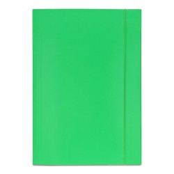 TECZKA Z GUMKĄ A4 EMERSON ZIELONA TEKTURA 300 G/M²