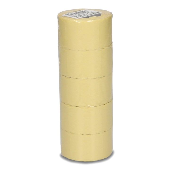 ETYKIETY SAMOPRZYLEPNE 26X16MM DO METKOWNIC EMERSON BIAŁE 5ROLEK*600SZT