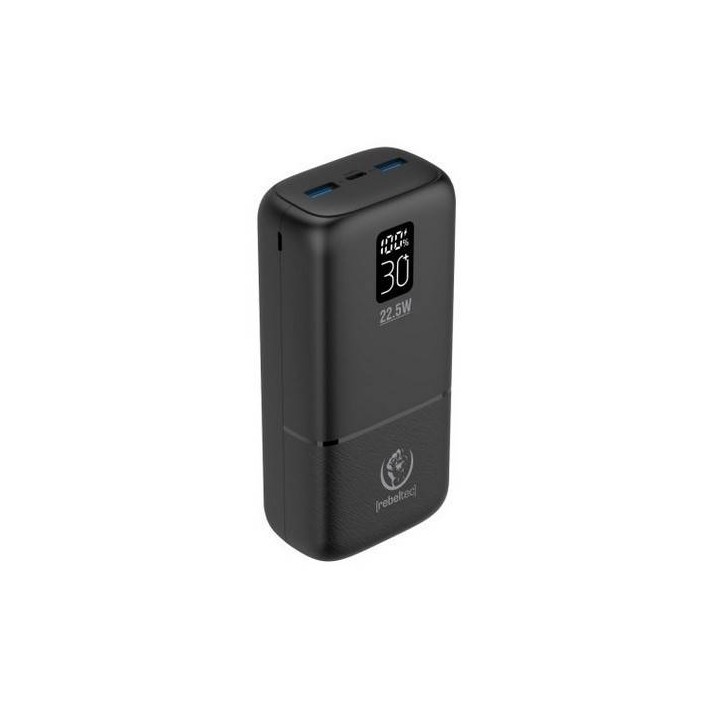 REBELTEC POWERBANK P30 LCDPD 30 000MAH PD 22,5W