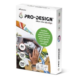 PAPIER SATYNOWANY A4 250G PRO-DESIGN FSC BIAŁY 168CIE A++ 250ARK