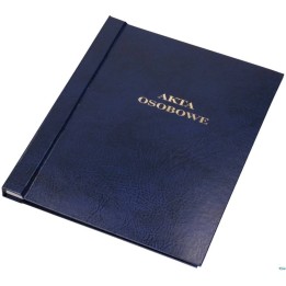 TECZKA DO AKT OSOBOWYCH 31,5X25 CM BARBARA 1822001 GRANATOWA