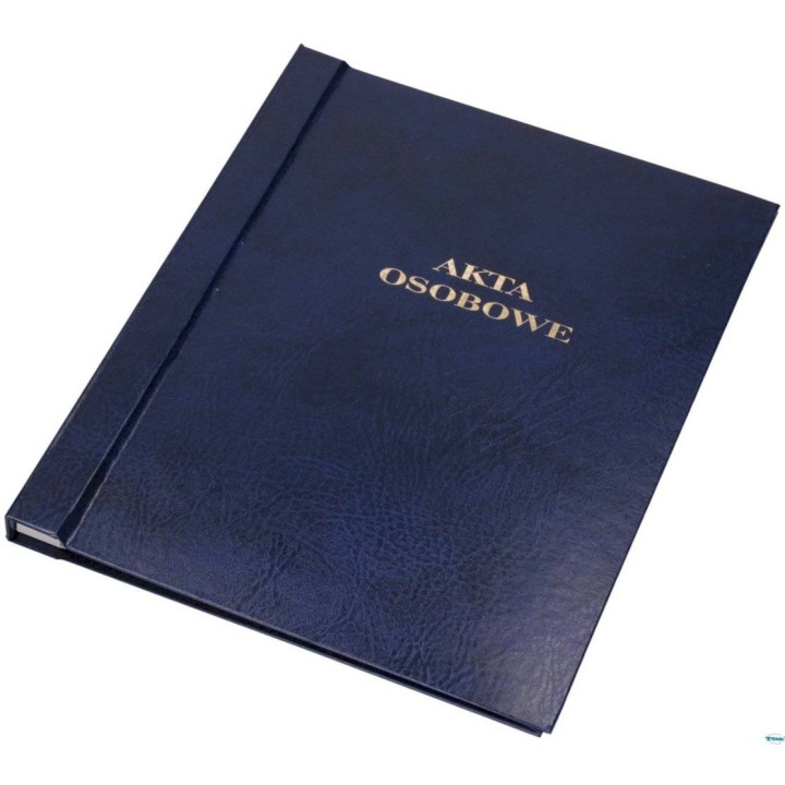 TECZKA DO AKT OSOBOWYCH 31,5X25 CM BARBARA 1822001 GRANATOWA