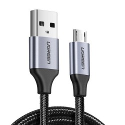 Kabel UGREEN US290 USB-A-micro USB 1m (czarny)