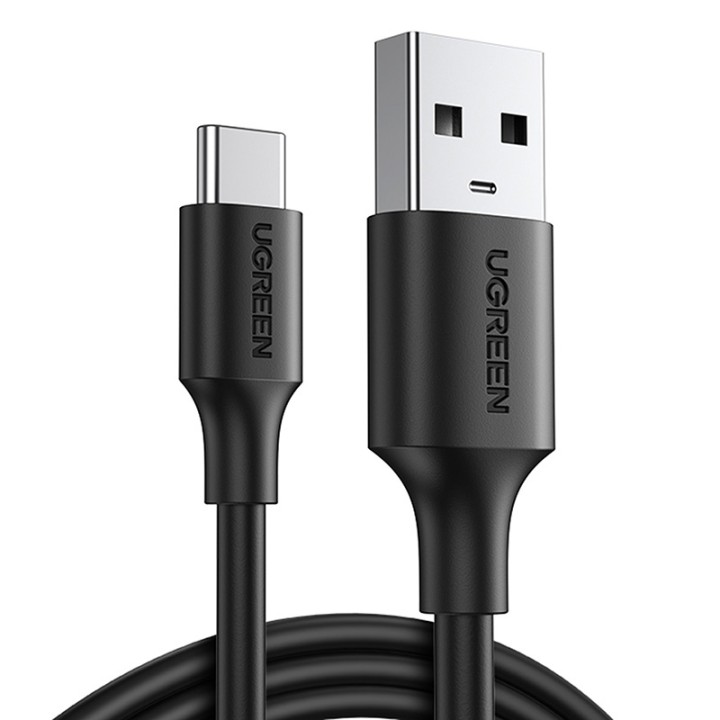 Kabel UGREEN US287 USB-A-USB-C 0.5m (czarny)