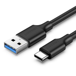 Kabel UGREEN US184 USB-A 3.0-USB-C 3.0 1.5m (czarny)