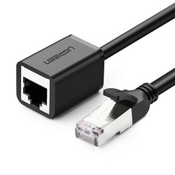 Kabel UGREEN NW112 Cat.6 0.5m (czarny)