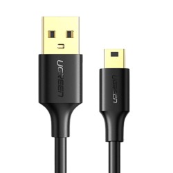 Kabel UGREEN US132 USB-A-mini USB 3m (czarny)