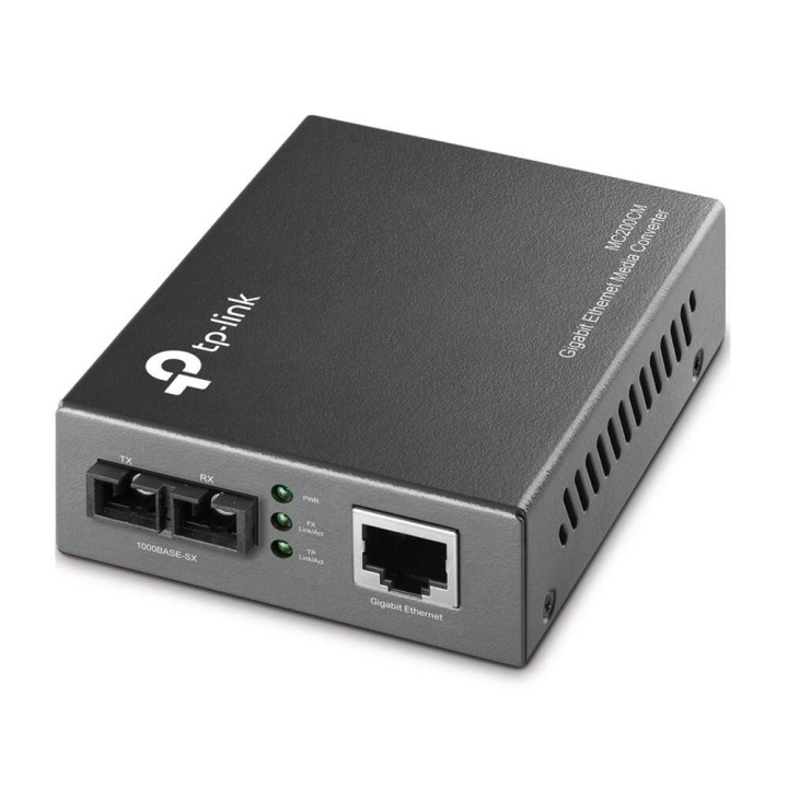 TP-LINK MC200CM KONWERTER MEDIOW RJ45 1GBE MULTIMODE SC