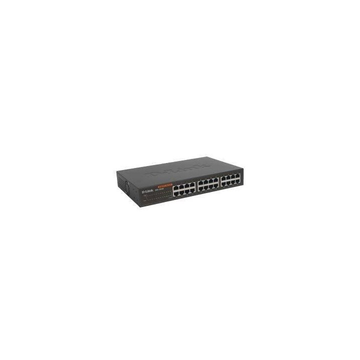 D-LINK DGS-1024D SWITCH L2 24X1GBE DESKTOP/RACK 19"