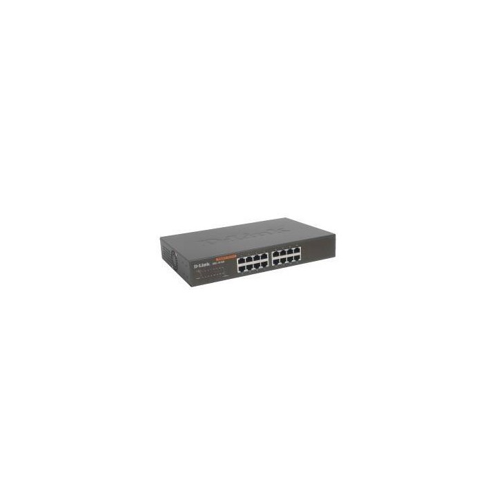D-LINK DGS-1016D SWITCH L2 16X1GBE DESKTOP/RACK 19''