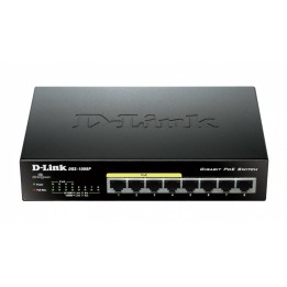 D-LINK SWITCH 8-PORT 10/100/1000GIGABIT METAL HOUSING DESKTOP