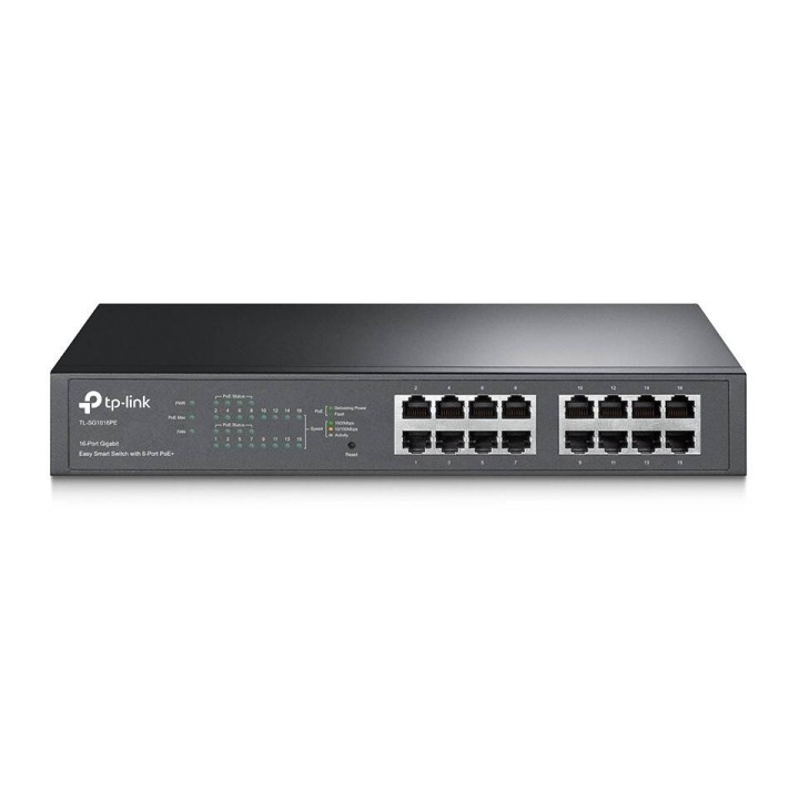 TP-LINK SG1016PE SWITCH SMART 16X1GBE (8XPOE+)