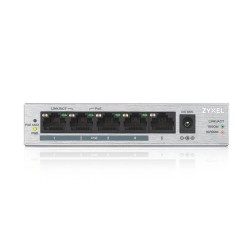 ZYXEL PRZEŁĄCZNIK GS1005-HP 5 PORT GIGABIT POE+ UNMANAGED DESKTOP 60W