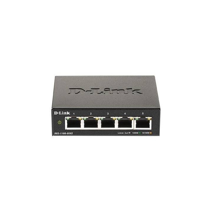 D-LINK PRZEŁĄCZNIK SMART DGS-1100-05V2 5XGE