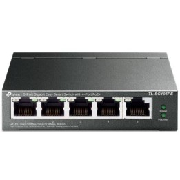TP-LINK PRZEŁĄCZNIK SG105PE SWITCH SMART 5XGB (4XPOE+)