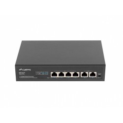 LANBERG SWITCH 4X100MB POE+/2X 100MB RSFE-4P-2FE-60