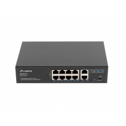 LANBERG SWICH 8X100MB POE+/2X 1GB RACK RSFE-8P-2GE-120