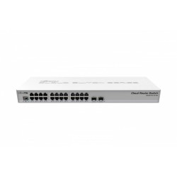 MIKROTIK PRZEŁĄCZNIK 24XGBE 2 XSFP+CRS326-24G-2S+RM-MX