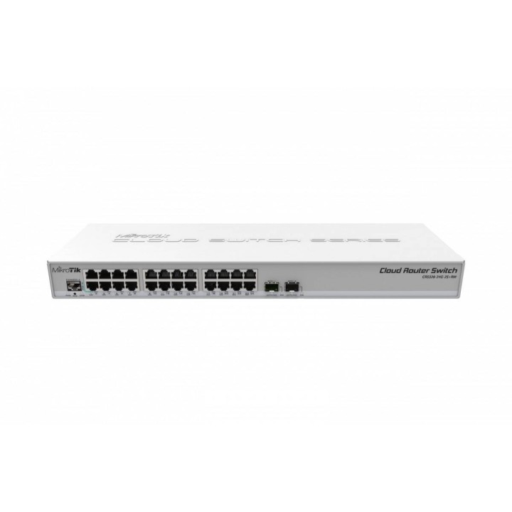 MIKROTIK PRZEŁĄCZNIK 24XGBE 2 XSFP+CRS326-24G-2S+RM-MX