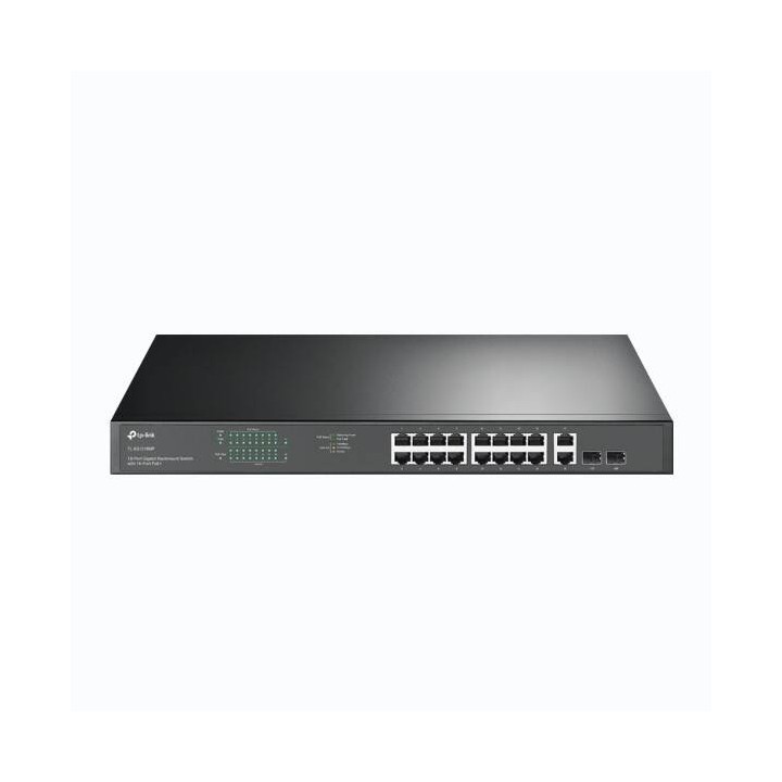 TP-LINK SWITCH SG1218MP 16XGE POE+ 2XGE 2XSFP