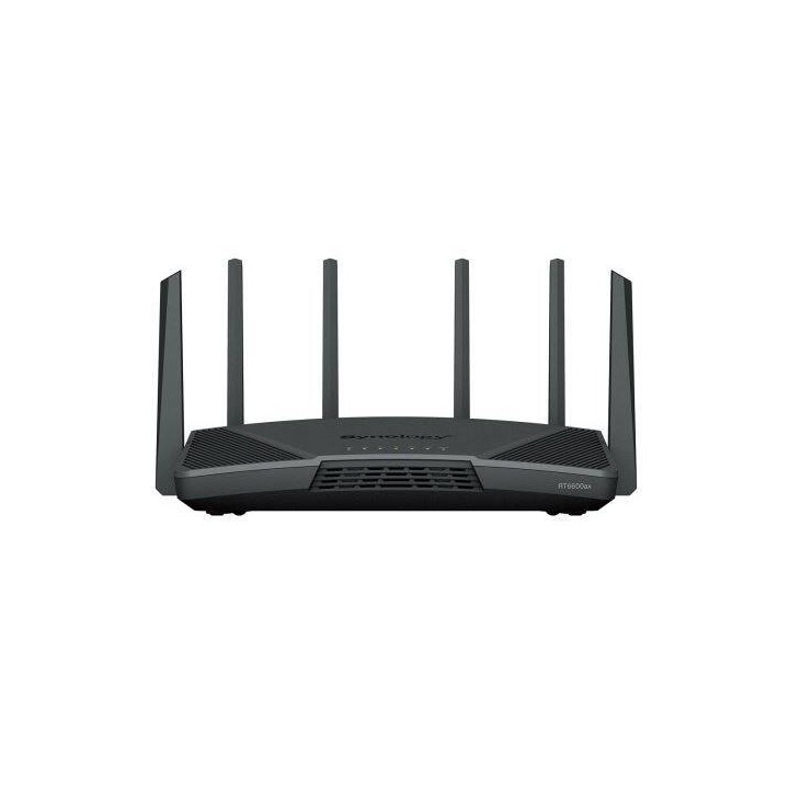 SYNOLOGY ROUTER BEZPRZEWODOWY RT6600AX WIFI 6 4X1,8GHZ 1GB DDR3 1X2,5GBE 1XUSB 3.2.1