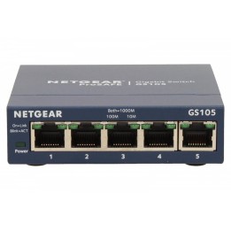 NETGEAR SWITCH UNMANAGED PLUS 5XGE - GS105GE