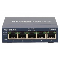 NETGEAR SWITCH UNMANAGED PLUS 5XGE - GS105GE