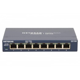 NETGEAR SWITCH UNMANAGED PLUS 8XGE - GS108GE