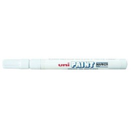 MARKER OLEJOWY UNI PX-21 66838 BIAŁY OKRĄGŁA KOŃCÓWKA 0.8-1.2MM