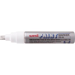 MARKER OLEJOWY UNI PX-30 66847 SREBRNY ŚCIĘTA KOŃCÓWKA 4.8-8.5MM