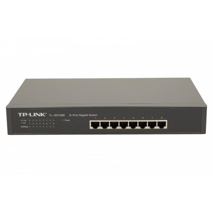 TP-LINK SG1008 SWITCH 8X1GBE DESKTOP/RACK
