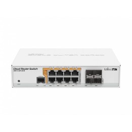 MIKROTIK PRZEŁĄCZNIK 8XGBE 4 XSFP POE CRS112-8P-4S-IN