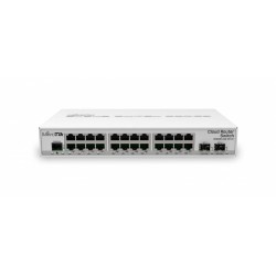 MIKROTIK PRZEŁĄCZNIK 24XGBE 2XSFP+ CRS326-24G-2S+IN