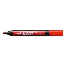 MARKER PERMANENTNY UNI 320 120396 CZERWONY OKRĄGŁA KOŃCÓWKA 1.0-3.0MM