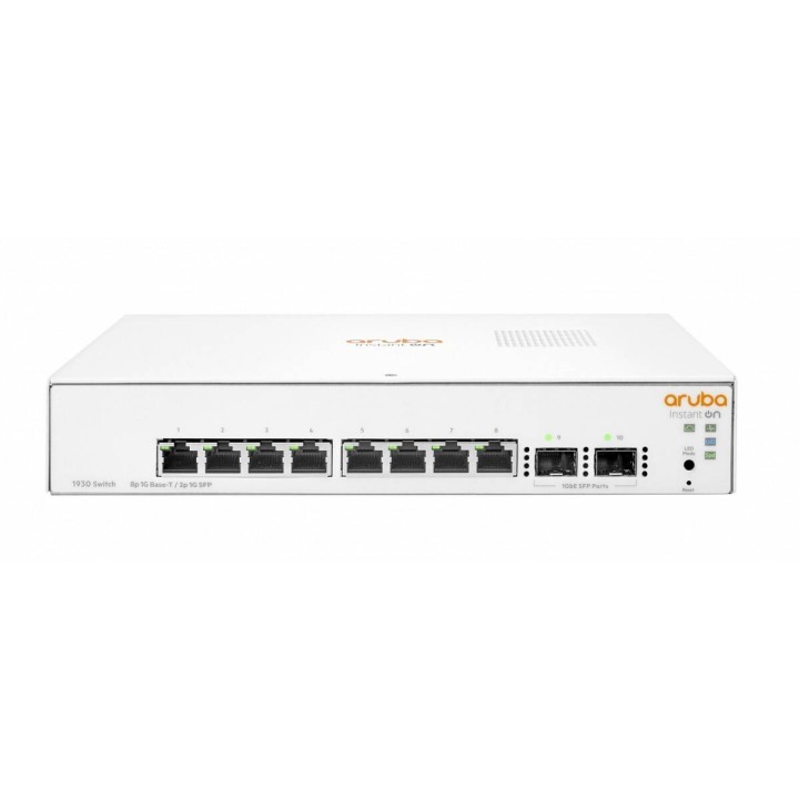 HEWLETT PACKARD ENTERPRISE PRZEŁĄCZNIK ARUBA INSTANT ON 8X1GBE 2XSFP JL680A