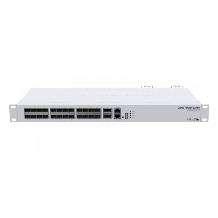 MIKROTIK PRZEŁĄCZNIK 24XSFP+ 2XQSFP+ CRS326-24S+2Q+RM