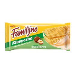 WAFLE FAMILIJNE ORZECHOWE JUTRZENKA 180G