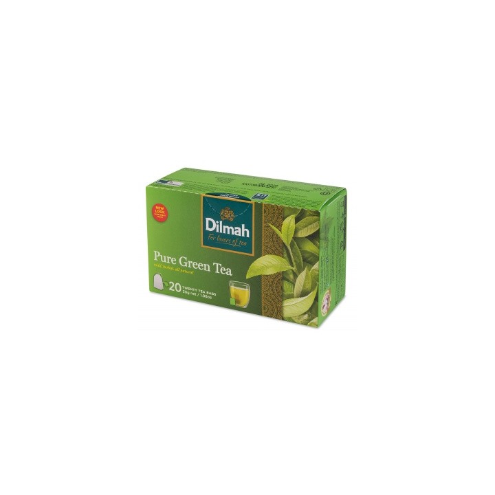 HERBATA ZIELONA DILMAH 20 TOREBEK