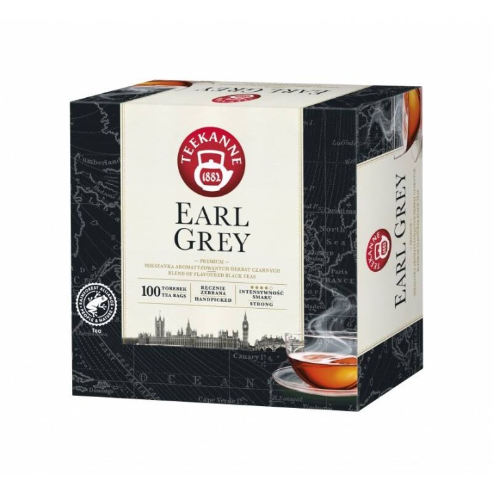 HERBATA TEEKANNE EARL GREY 100 TOREBEK