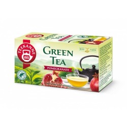 HERBATA ZIELONA Z GRANATEM TEEKANNE 20 TOREBEK