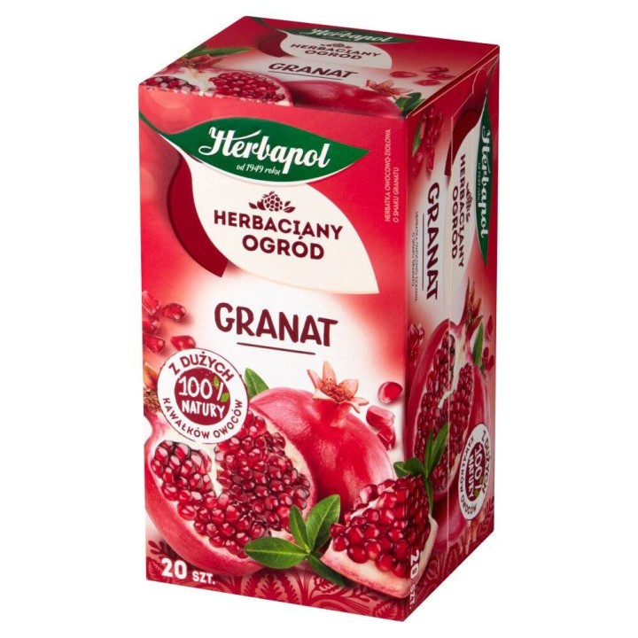 HERBATA GRANAT HERBAPOL HERBACIANY OGRÓD 20 TOREBEK