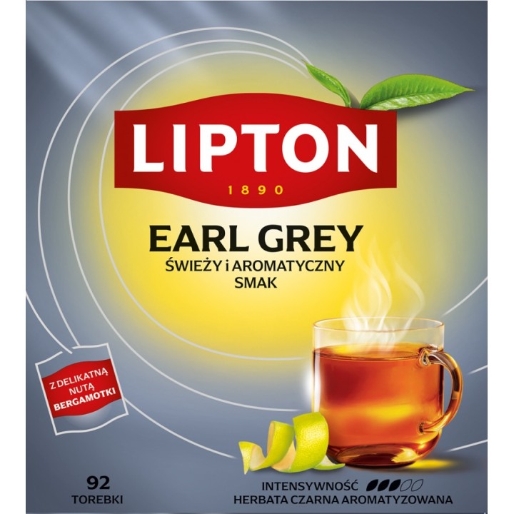 HERBATA LIPTON EARL GREY 92 TOREBKI