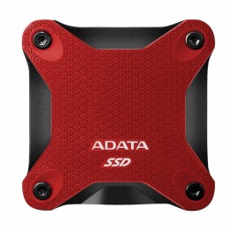 ADATA DYSK ZEWNĘTRZNY SSD SD620 1TB U3.2A 520/460 MB/S CZERWONY