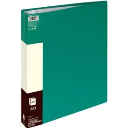 ALBUM OFERTOWY A4 GRAND 9006 120-1825 ZIELONY PVC 60 KIESZENI