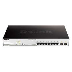 D-LINK PRZEŁĄCZNIK DGS-1210-10MP SWITCH 8GE POE 2SFP