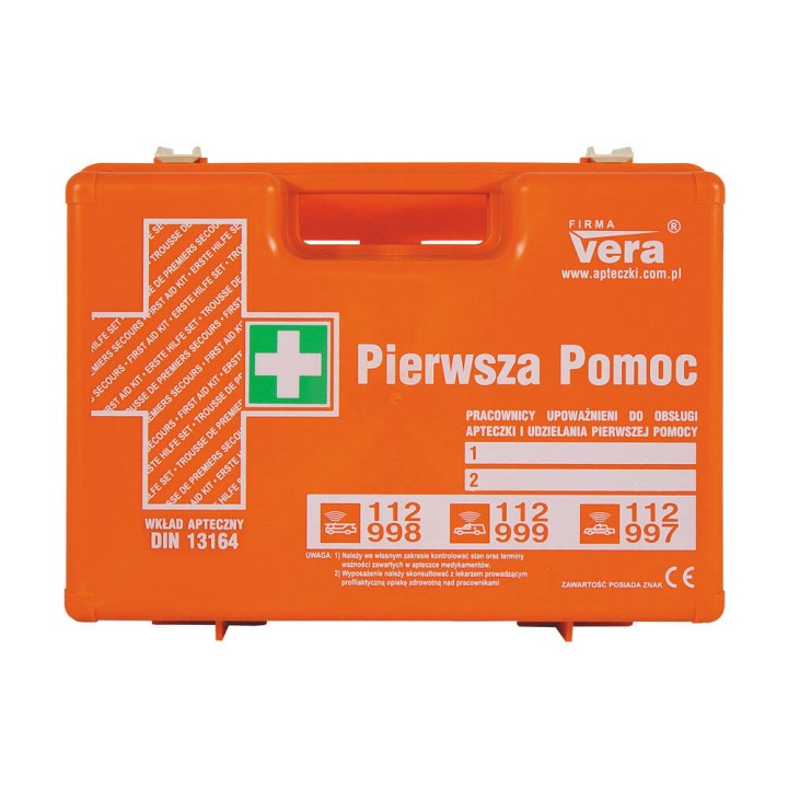 APTECZKA PRZEMYSŁOWA VERA TOP 10 DIN 13164 WALIZKA Z ABS