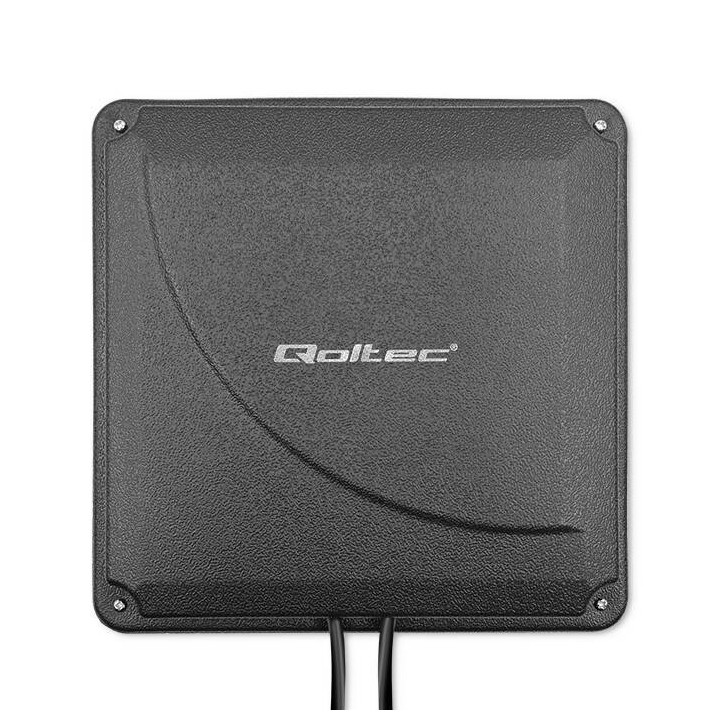 QOLTEC ANTENA 4G LTE DUAL MIMO BOOSTER | 35DBI | 50W | 2XSMA MĘSKI