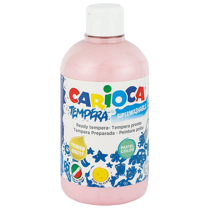 FARBA TEMPERA CARIOCA KO027/42 170-2588 500ML PASTEL RÓŻOWA